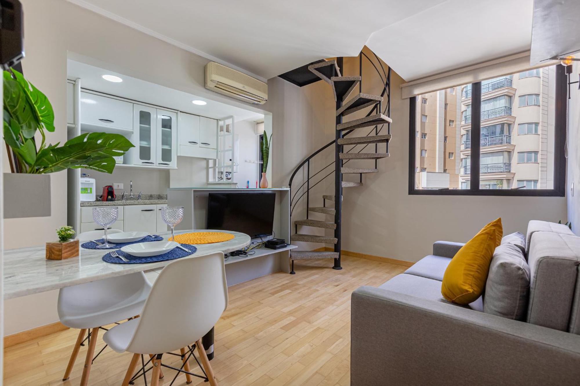 Apartamento Easy Star - Aconchegante Coracao Da Olimpia - Jx01h *
